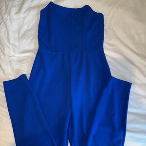 Charlotte Ruse Elegant Blue Jumpsuit